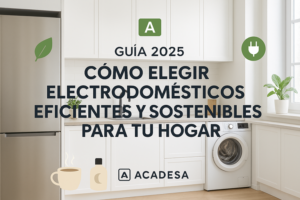 electrodomésticos eficientes y sostenibles